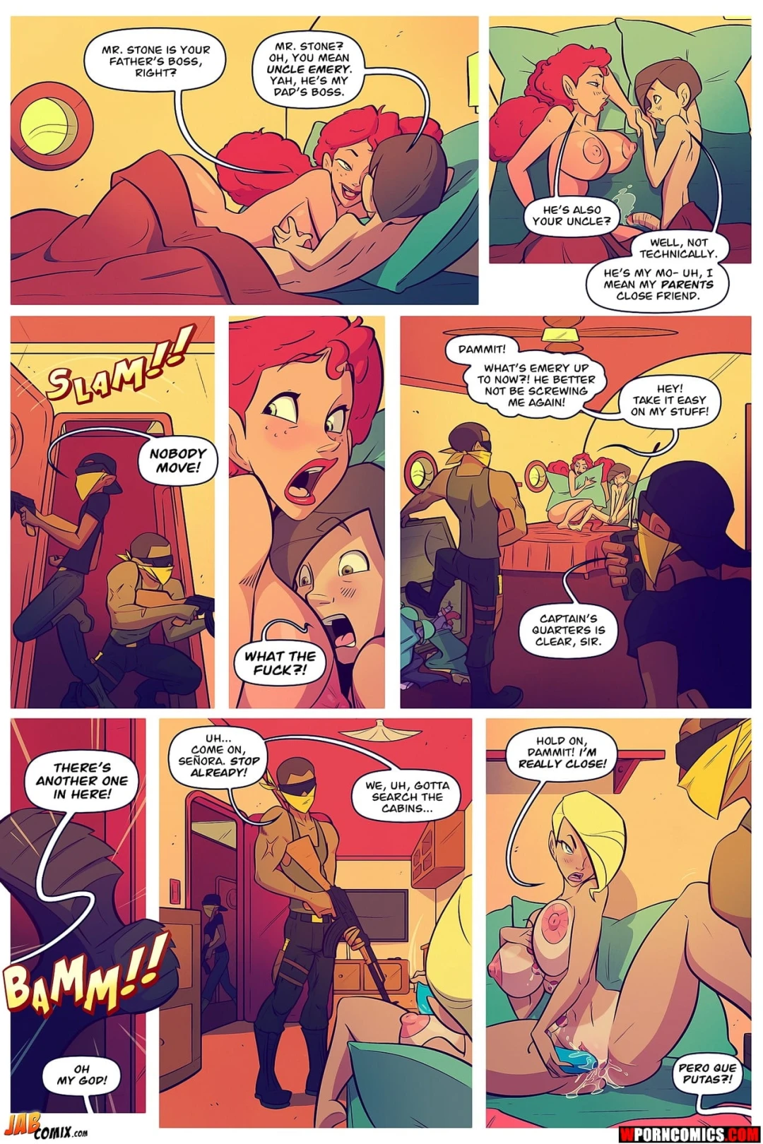 Porn Comic A model life Part 3 - 8#