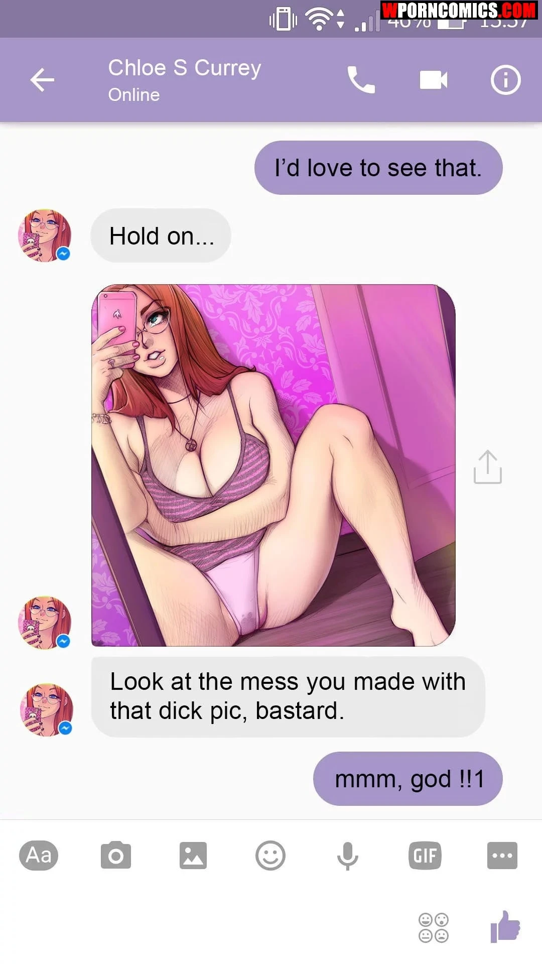 Porn Comic Chat with Chloe - 15#