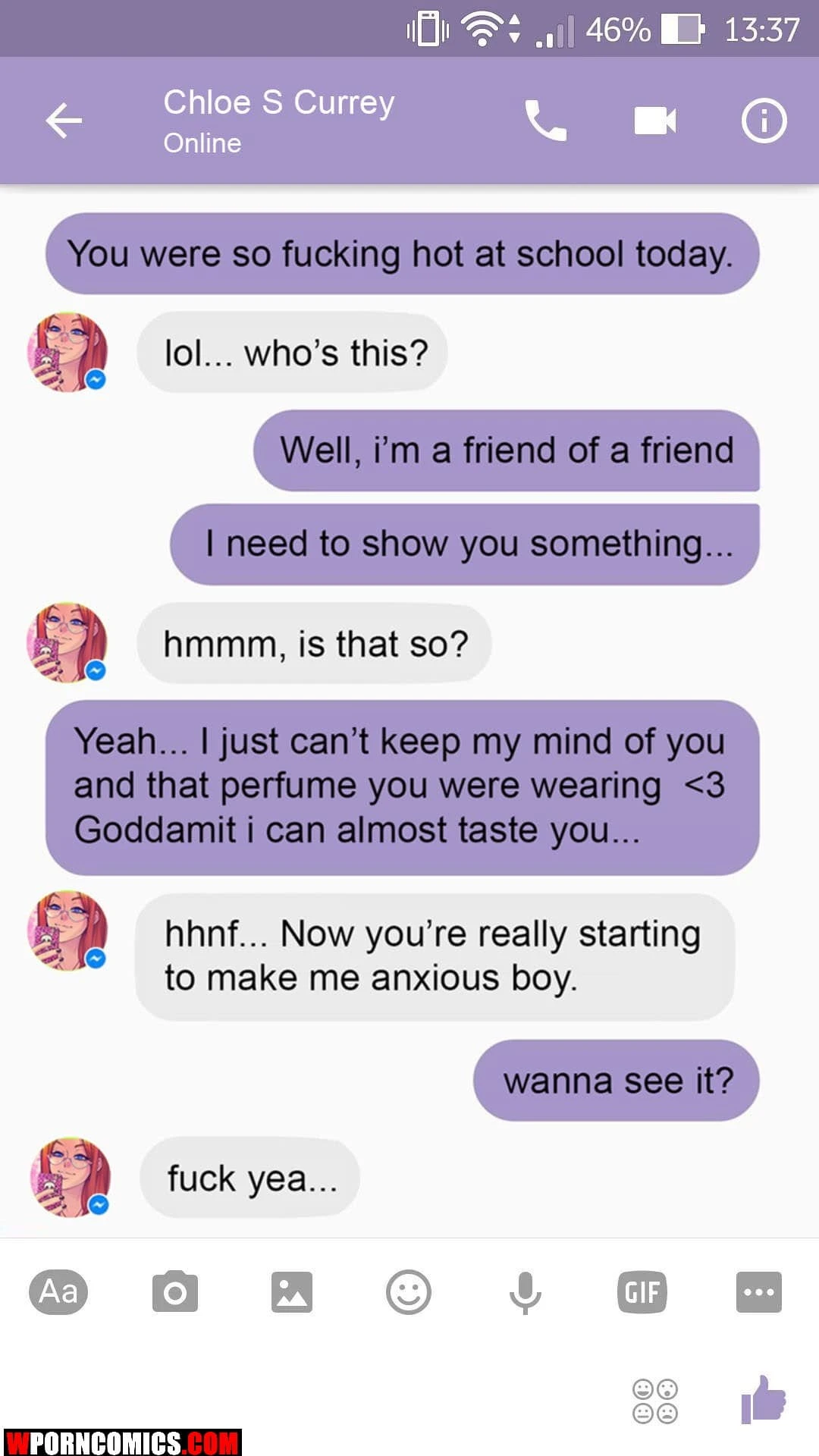 Porn Comic Chat with Chloe - 2#