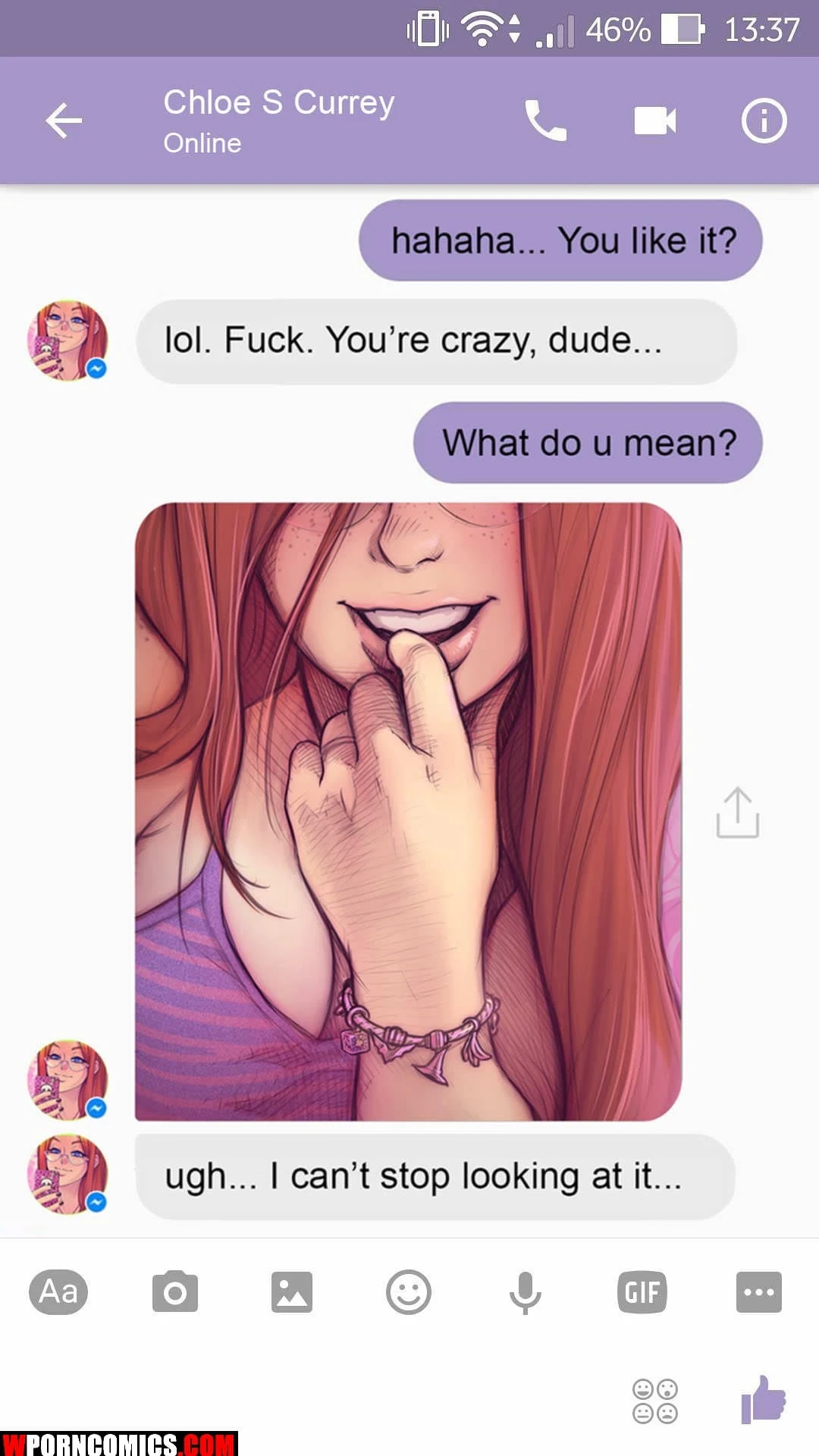 Porn Comic Chat with Chloe - 4#