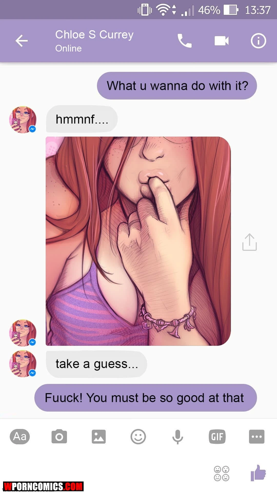 Porn Comic Chat with Chloe - 6#