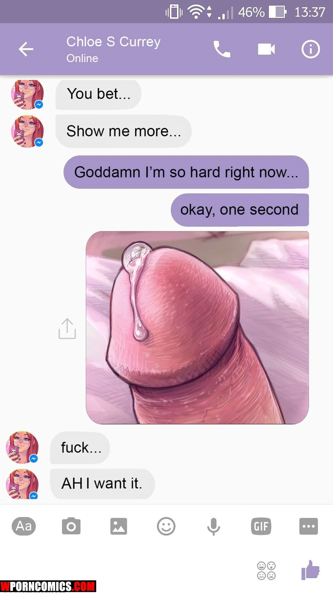 Porn Comic Chat with Chloe - 7#