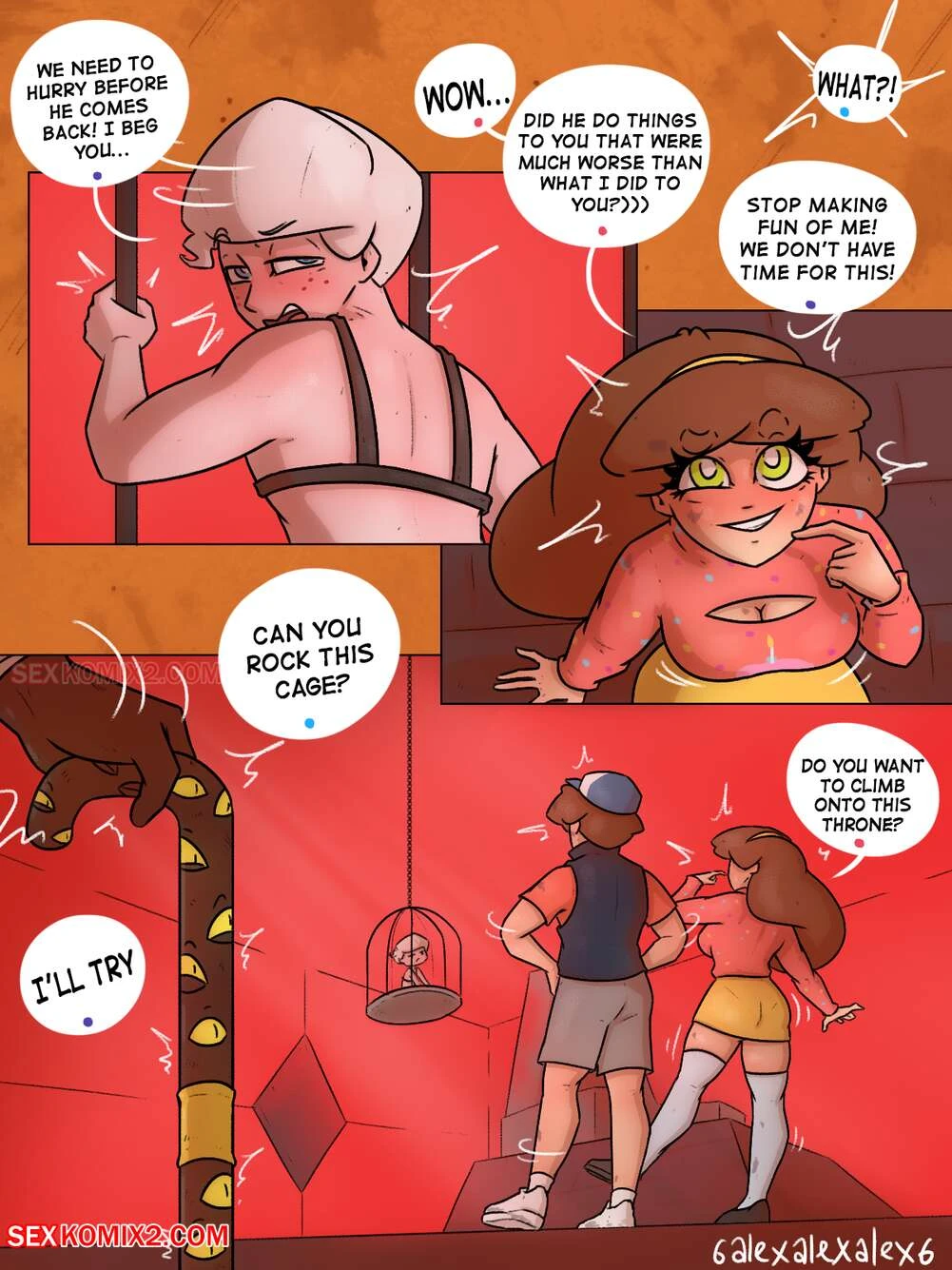 Porn Comic Gravity Falls Weirdmageddon 6alexalexalex6 sexkomix2com - 4#