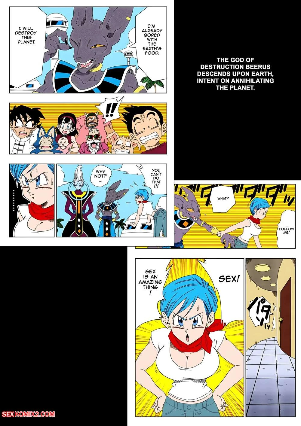 Porn Comic No One Can Go Against Beerus Dragon Ball Yamamoto - 2#