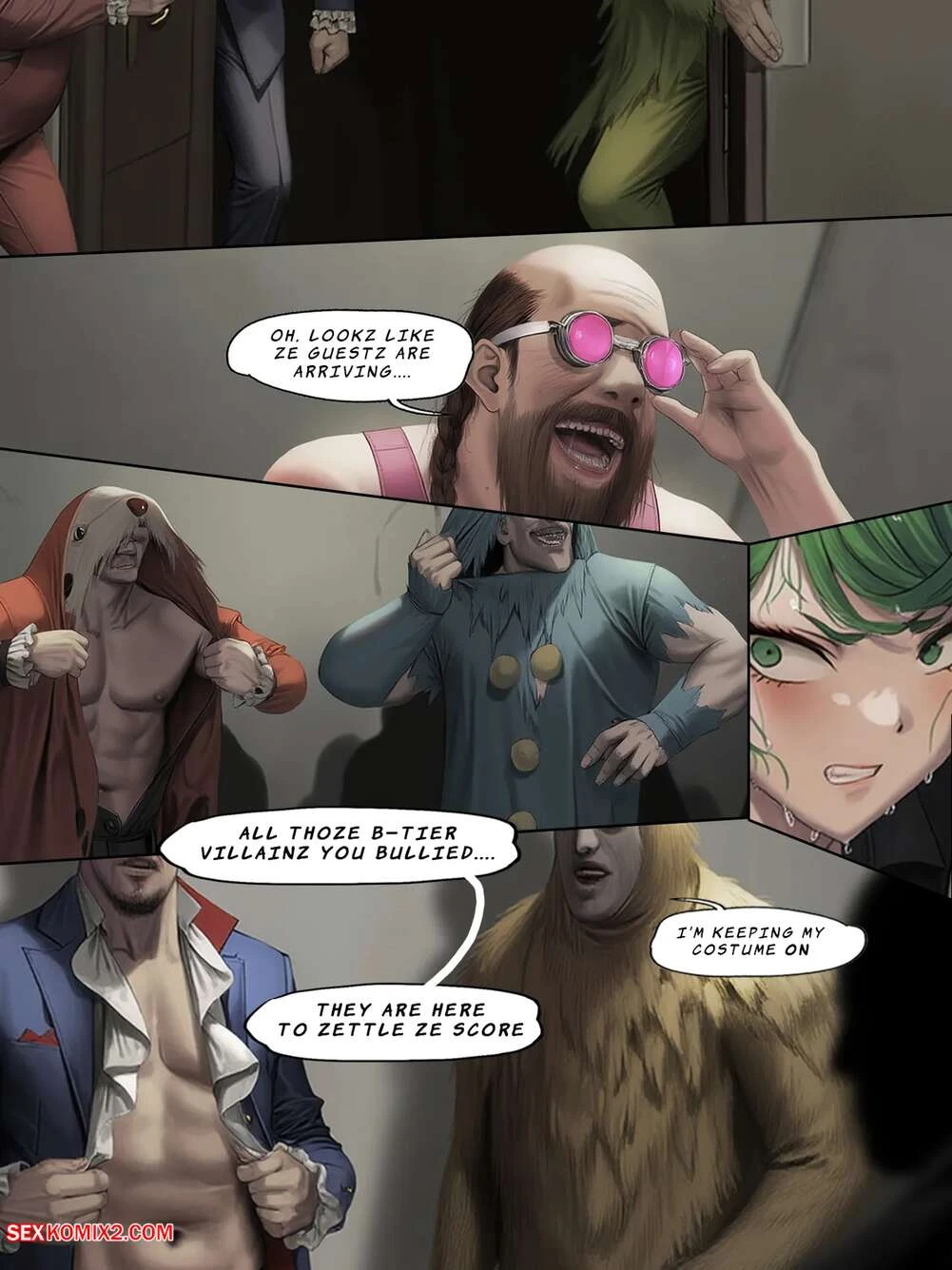 Porn Comic One Punch Man Humanitys Last Broadcast FEFanatica - 12#