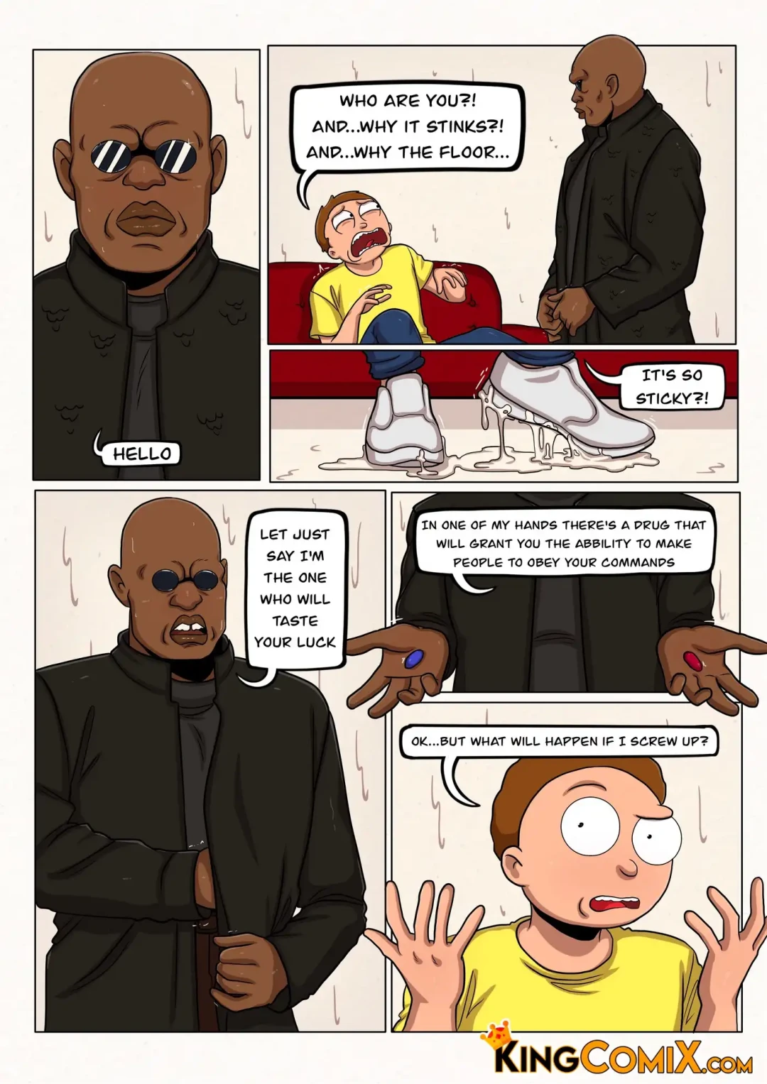 Porn Comic Rick and Morty Another Morty Sex Comic - Kingcomix - 4#