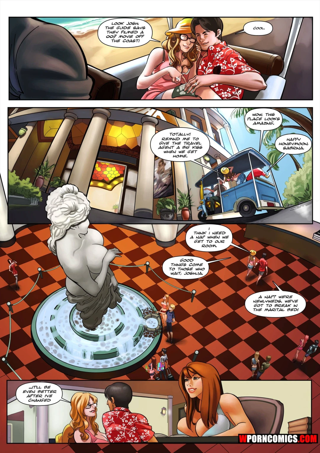 Porn Comic Amazon Hotel - 2#