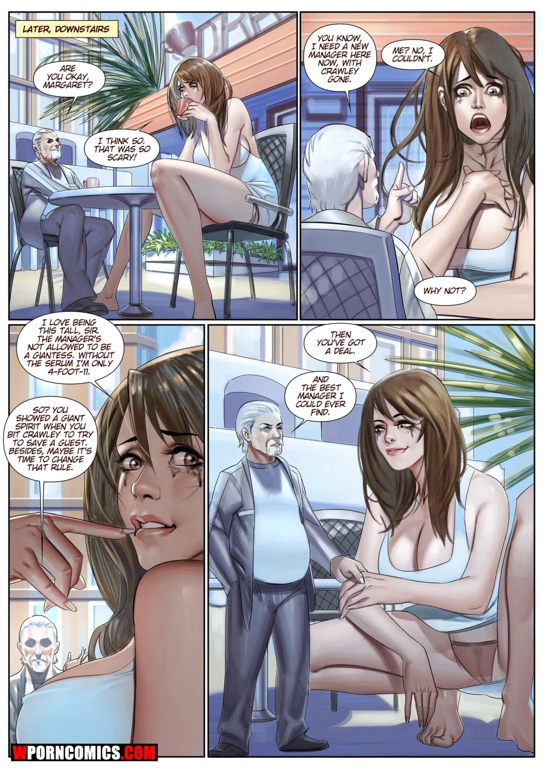 Porn Comic Amazon Hotel Part 4 - 14#