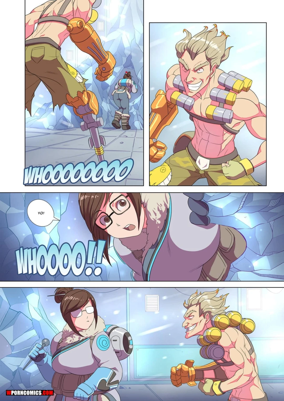 Porn Comic Ameizing Frost Jobs - 3#