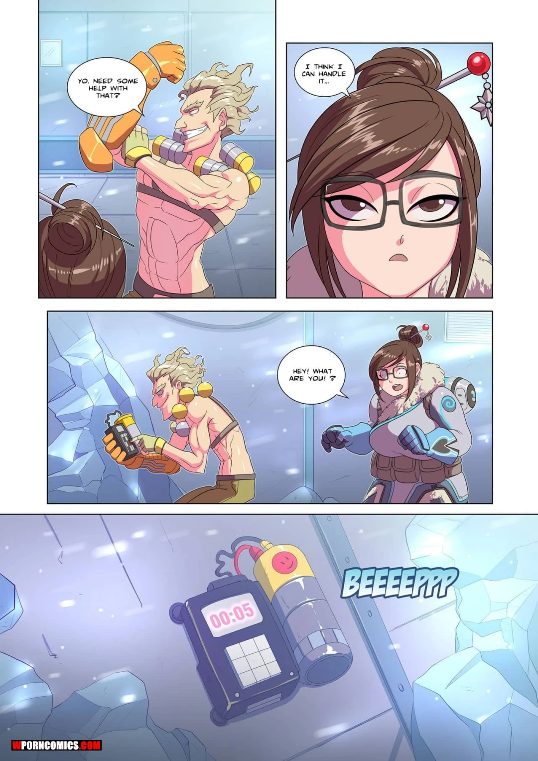 Porn Comic Ameizing Frost Jobs - 4#