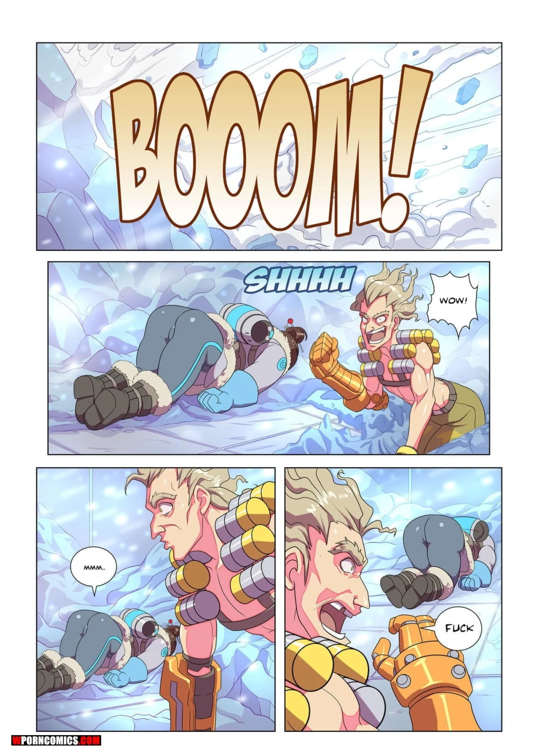 Porn Comic Ameizing Frost Jobs - 5#