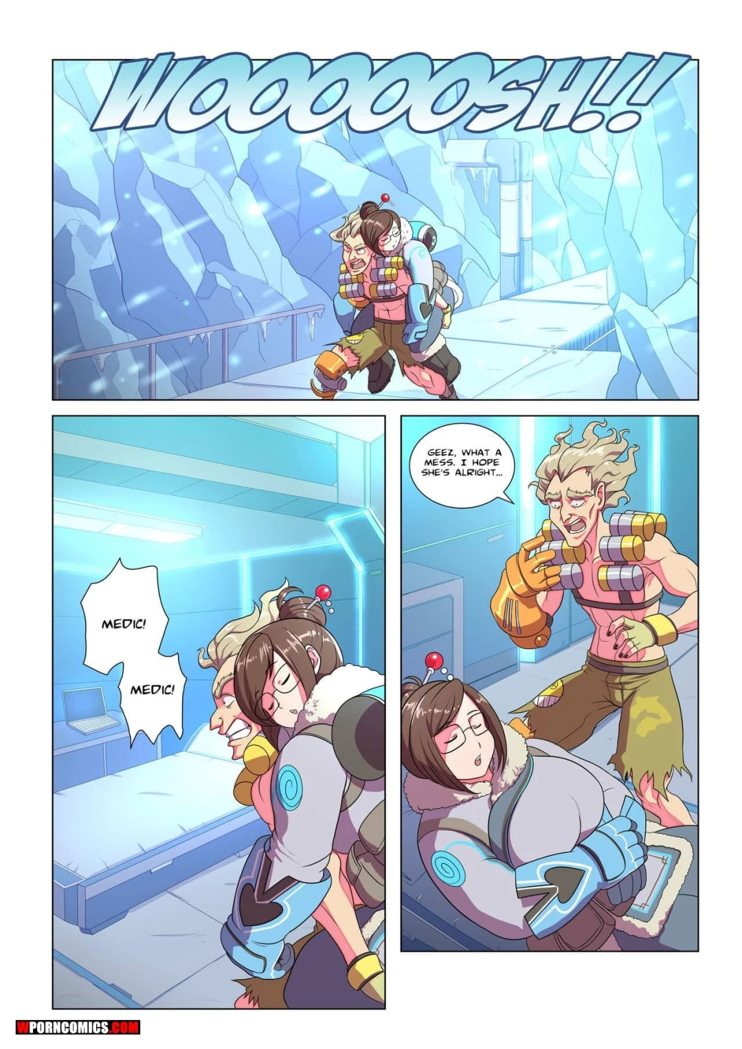 Porn Comic Ameizing Frost Jobs - 6#