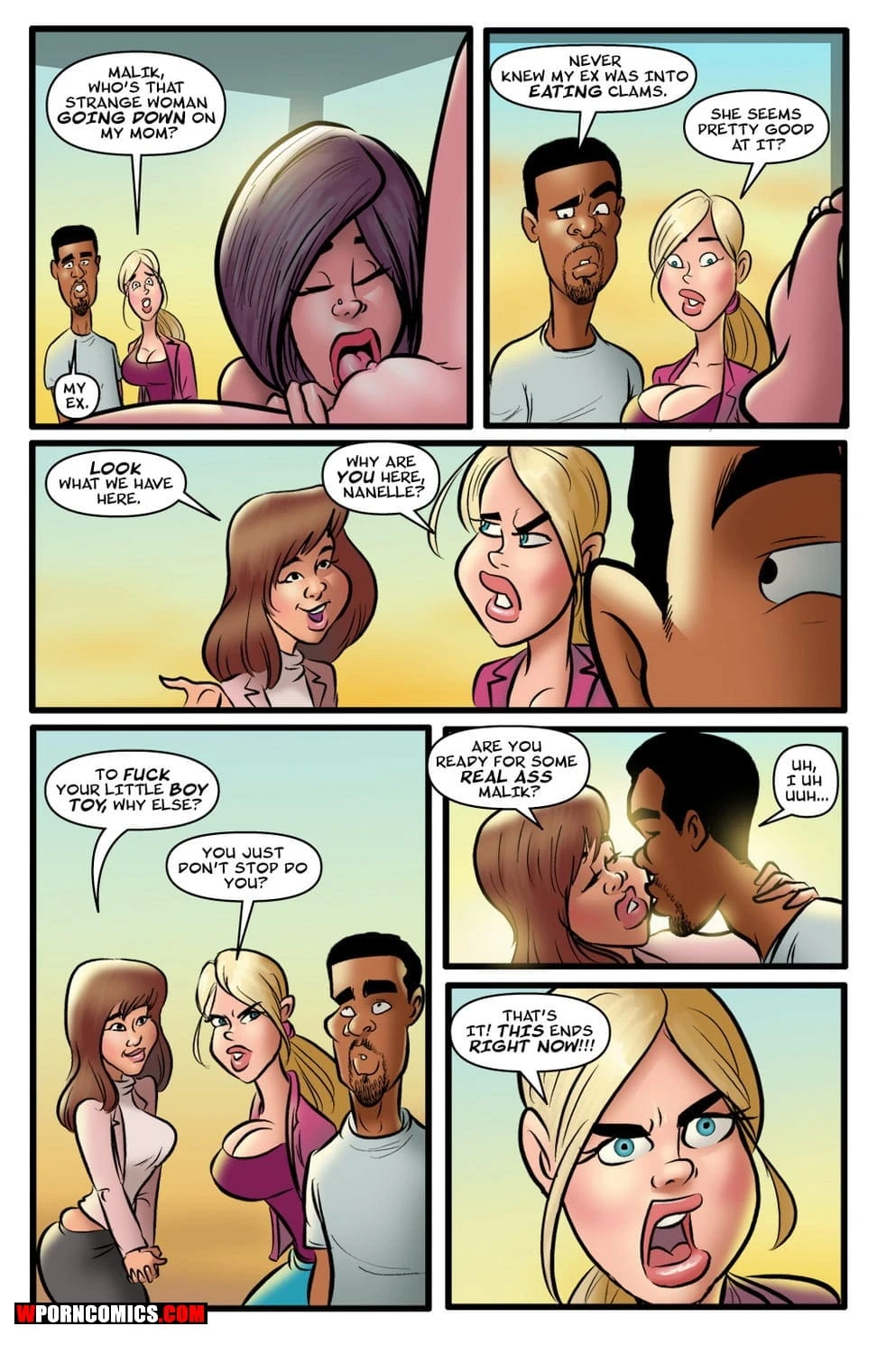 Porn Comic Backdoor To Heaven Part 3 - 9#