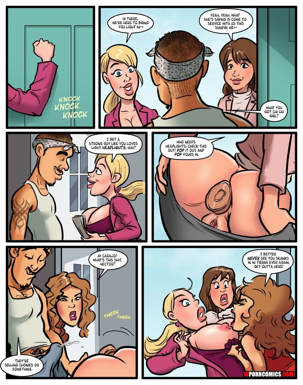 Porn Comic Backdoor To Heaven Part 4 - 2#