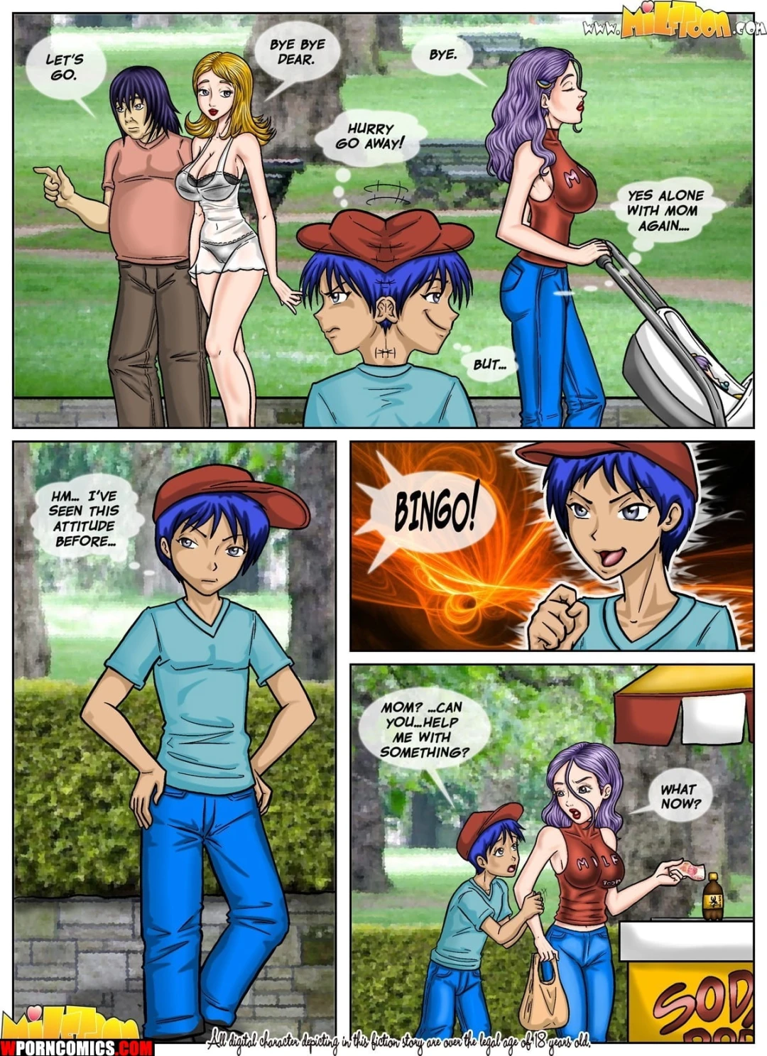 Porn Comic Beach Adventure Part 5 - 10#