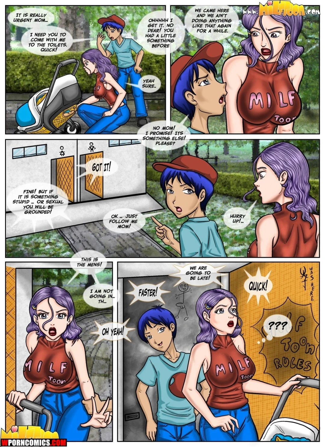 Porn Comic Beach Adventure Part 5 - 11#