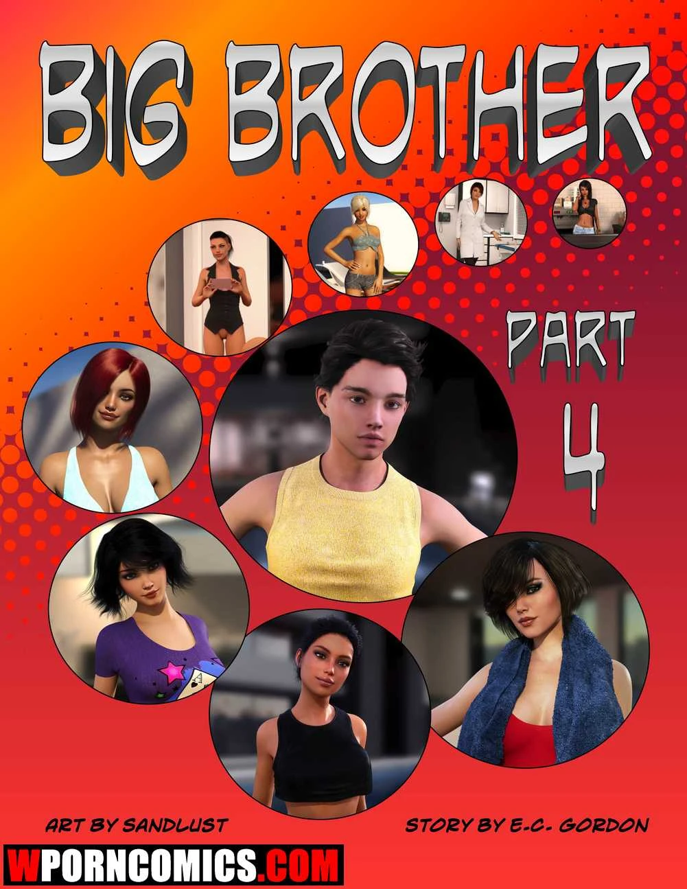 Porn Comic Big Brother Part 4 - 1#