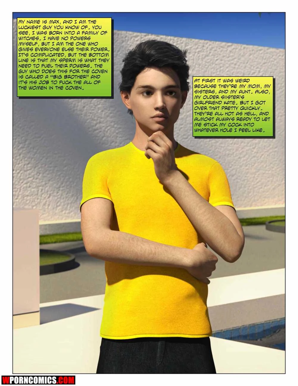Porn Comic Big Brother Part 7 - 2#