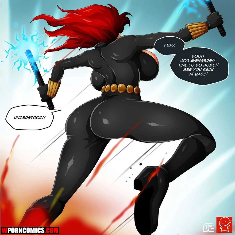 Porn Comic Black Widow The Avengers - 3#