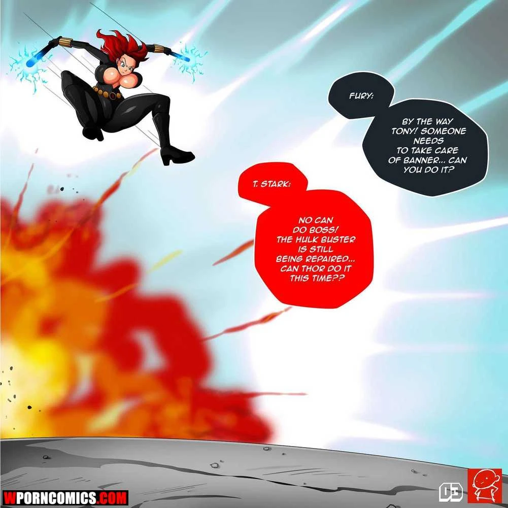 Porn Comic Black Widow The Avengers - 4#