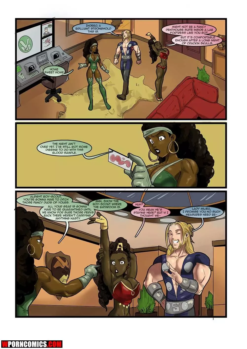 Porn Comic Brown Sugar High - 7#