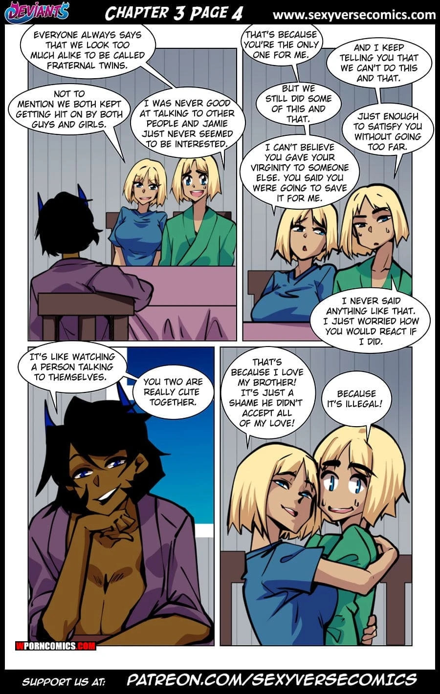 Porn Comic Deviants The More The Sexier Part 3 - 5#