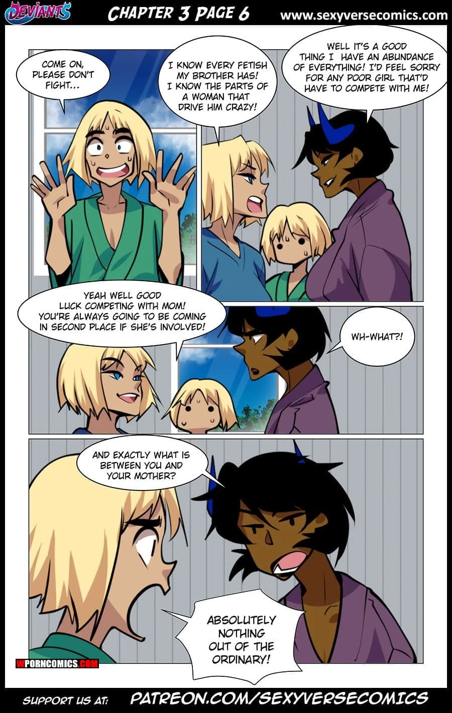 Porn Comic Deviants The More The Sexier Part 3 - 7#