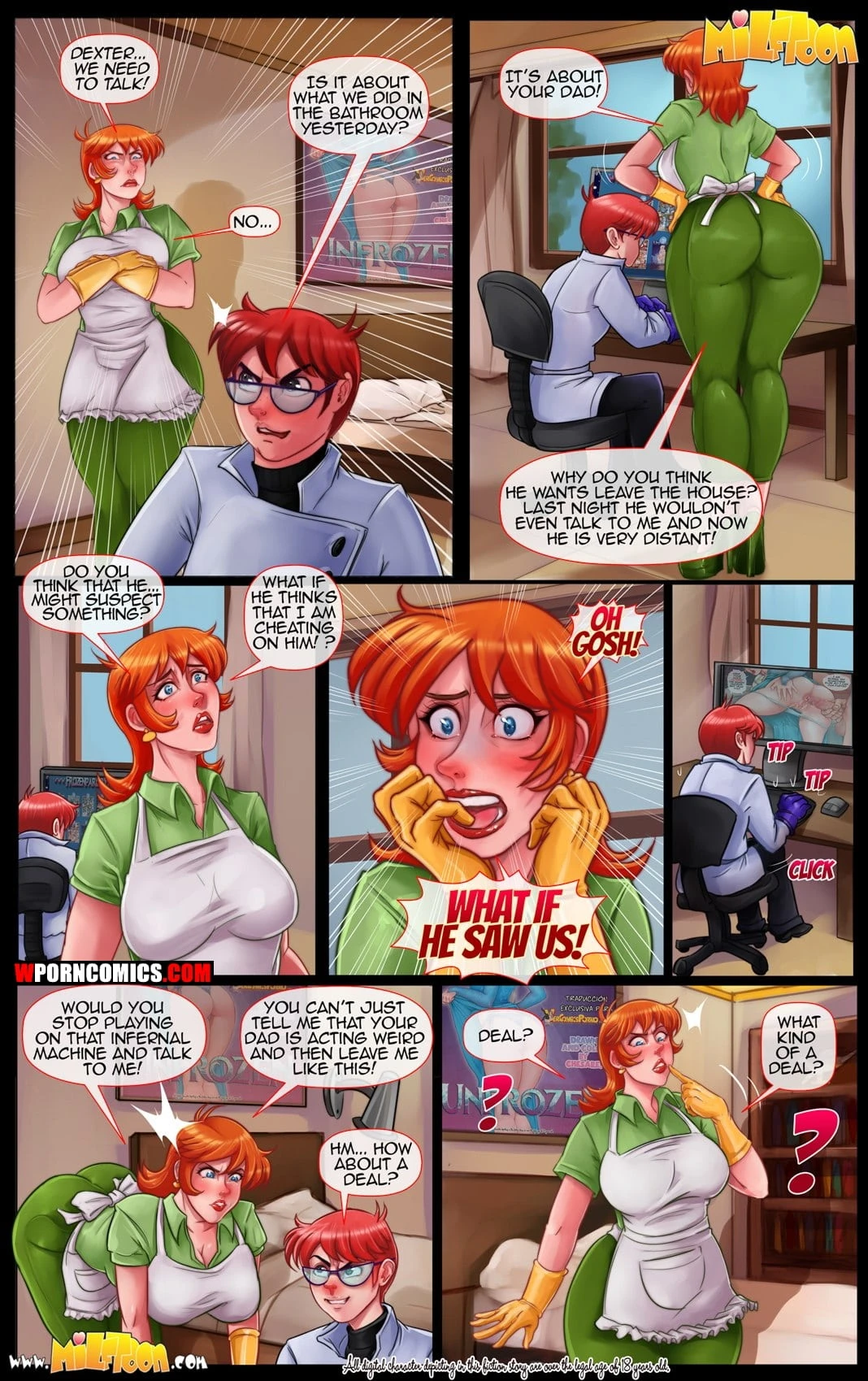 Porn Comic Dexter Flap Part 2 - 2#