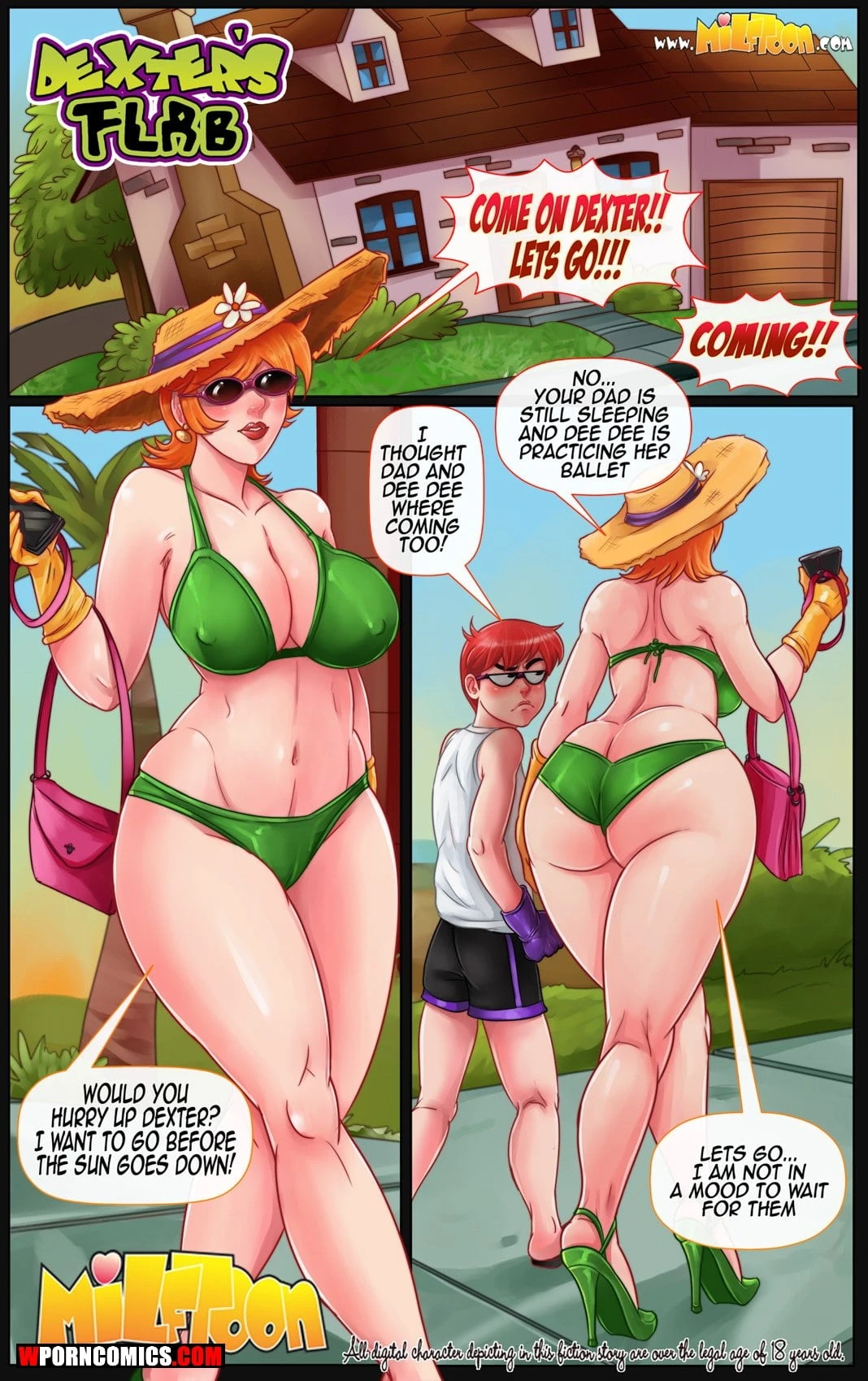 Porn Comic Dexters Flap Part 1 - 2#