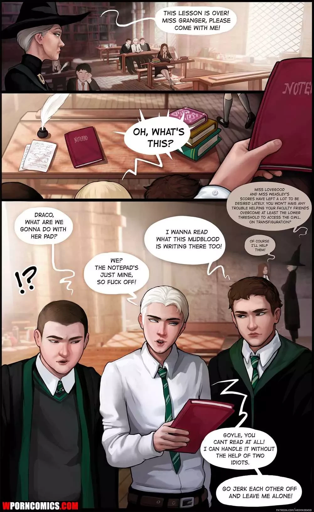 Porn Comic Extra Lesson Part 1 Harry Potter - 5#