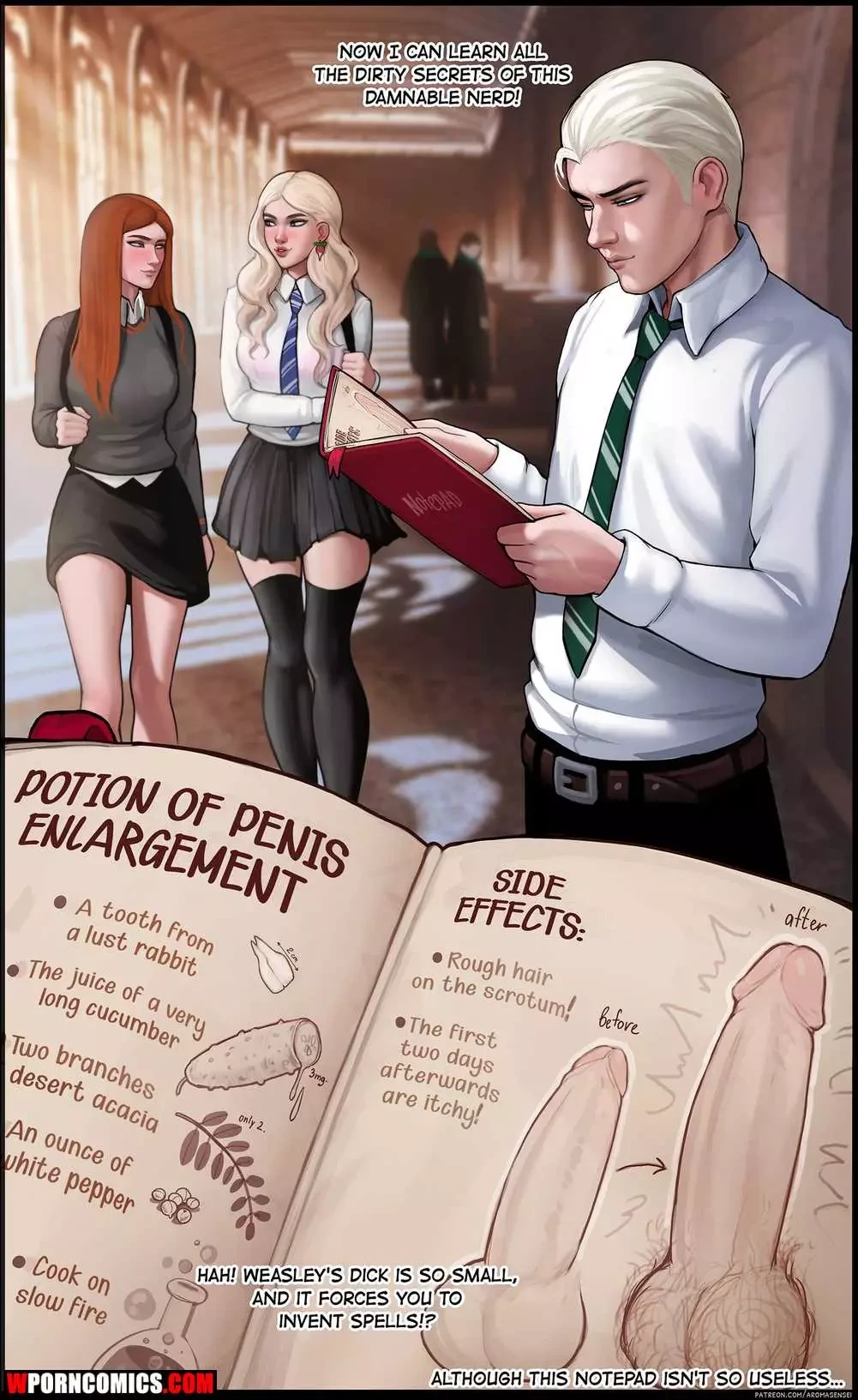 Porn Comic Extra Lesson Part 1 Harry Potter - 6#