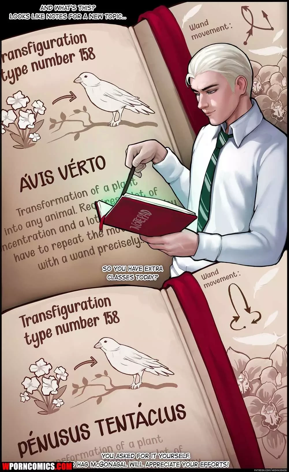 Porn Comic Extra Lesson Part 1 Harry Potter - 7#
