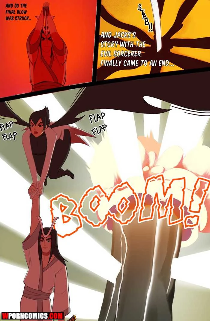 Porn Comic Extra Thicc Gotta Get Back, Back To The Ass Samurai Jack - 36#