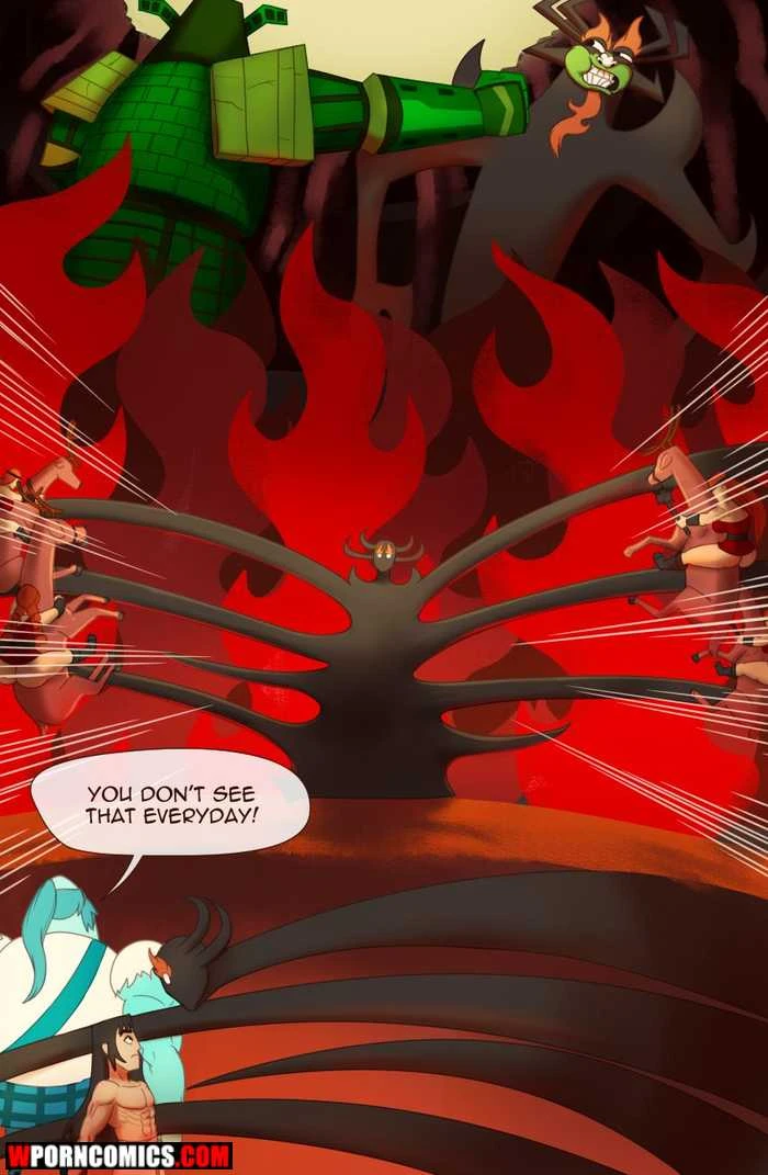 Porn Comic Extra Thicc Gotta Get Back, Back To The Ass Samurai Jack - 8#