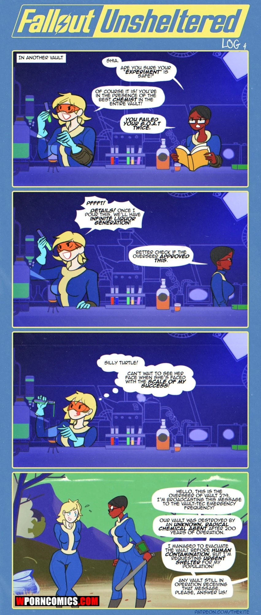 Porn Comic Fallout Unsheltered - 5#