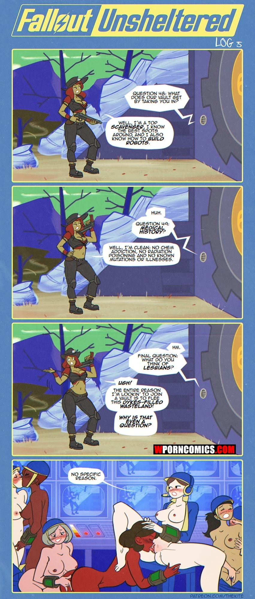 Porn Comic Fallout Unsheltered - 6#