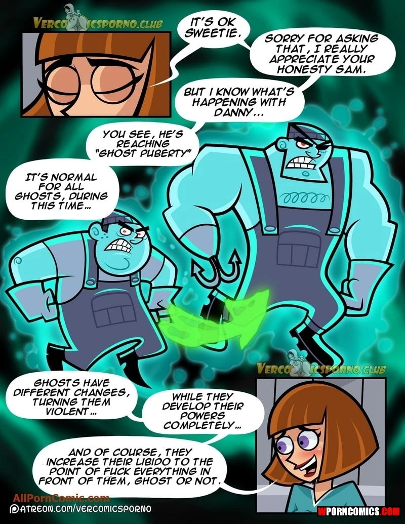 Porn Comic Ghost Puberty Danny Phantom Milky Bunny - 9#