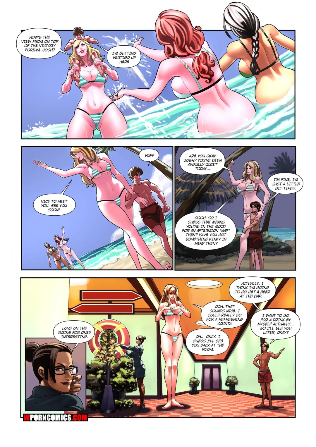 Porn Comic Giantess Fan Part 2 Amazon Hotel - 13#