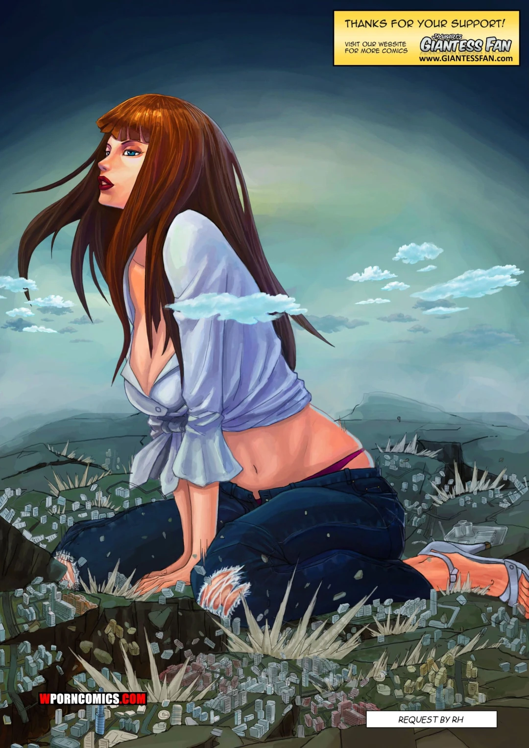 Porn Comic Giantess Fan Part 2 Amazon Hotel - 20#