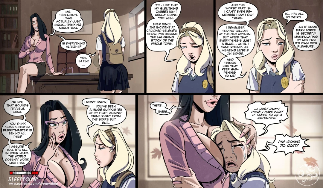 Porn Comic Girl Detective No More - 4#