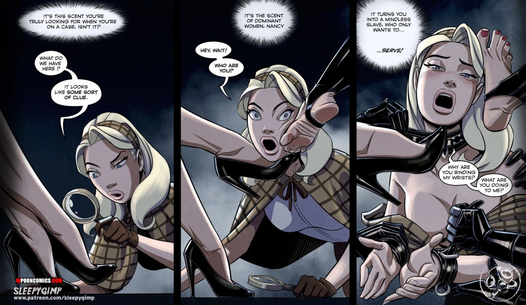 Porn Comic Girl Detective No More - 8#