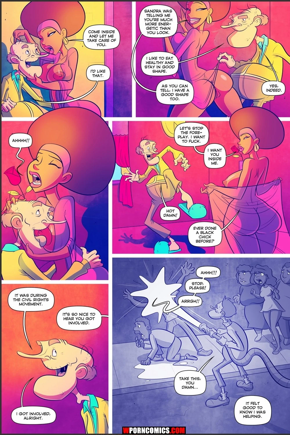 Porn Comic Grumpy Old Man Jefferson Part 4 - 18#
