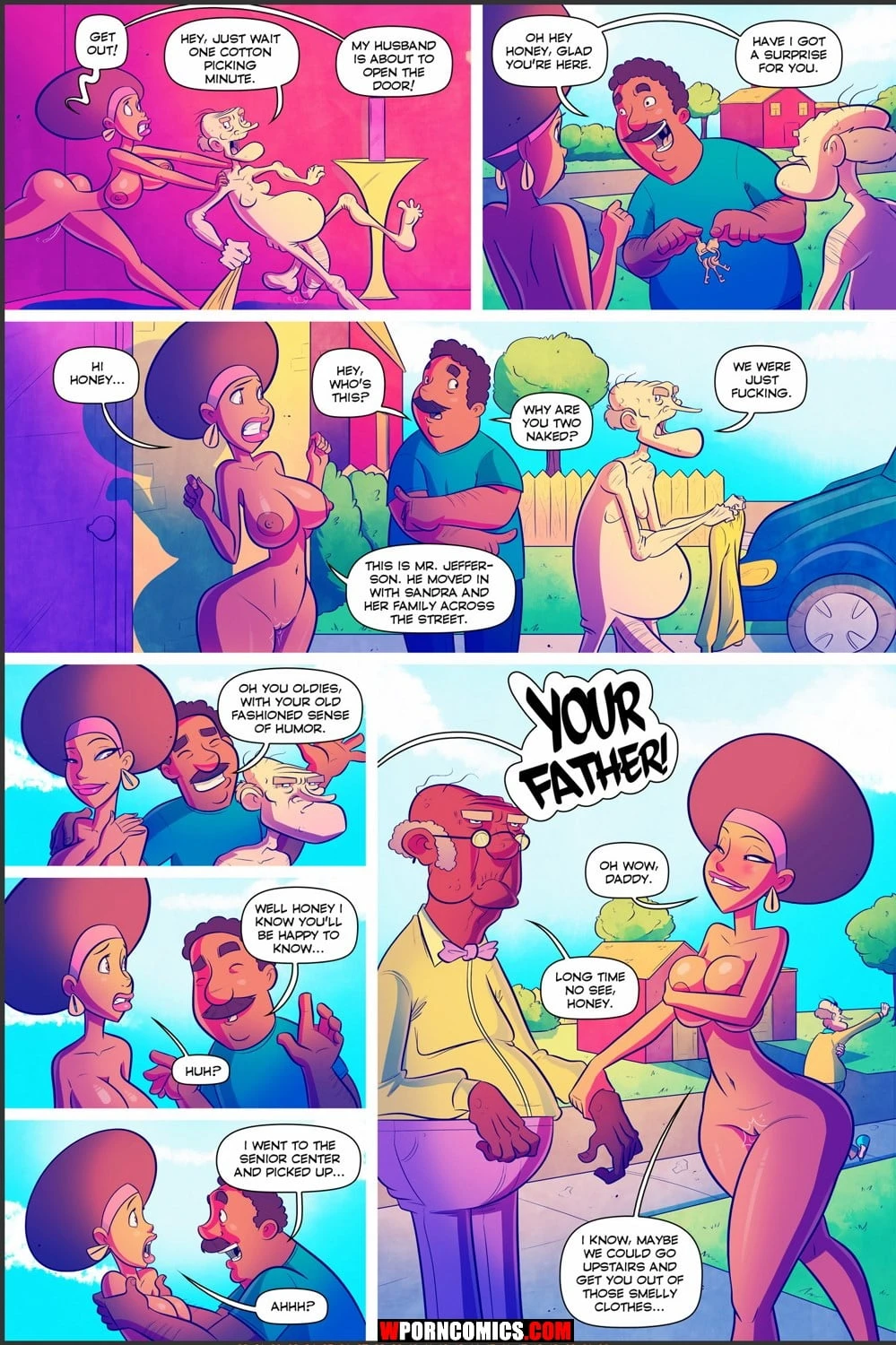 Porn Comic Grumpy Old Man Jefferson Part 4 - 23#