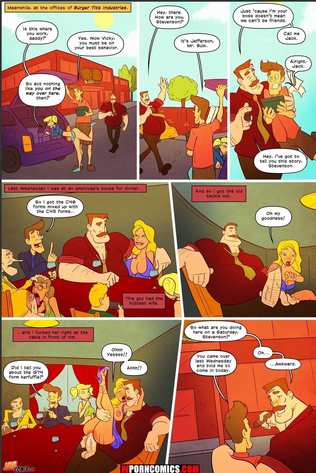 Porn Comic Grumpy Old Man Jefferson Part 5 - 19#