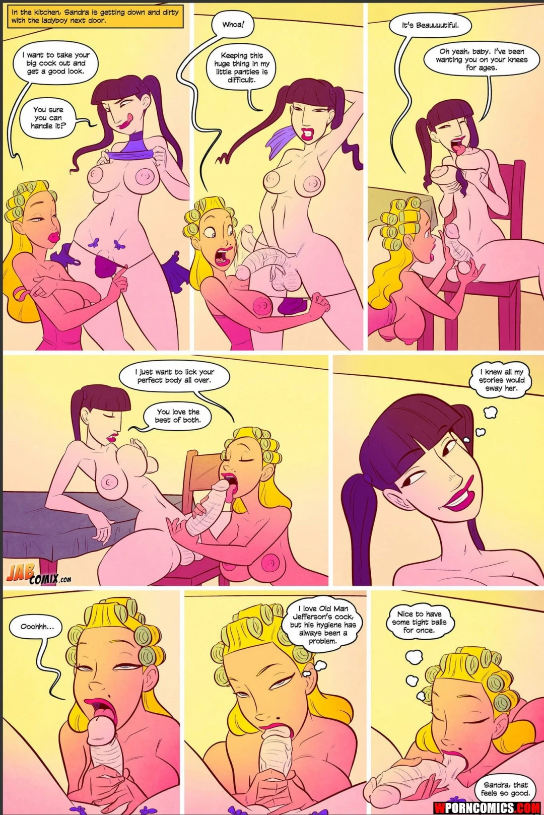 Porn Comic Grumpy Old Man Jefferson Part 5 - 22#