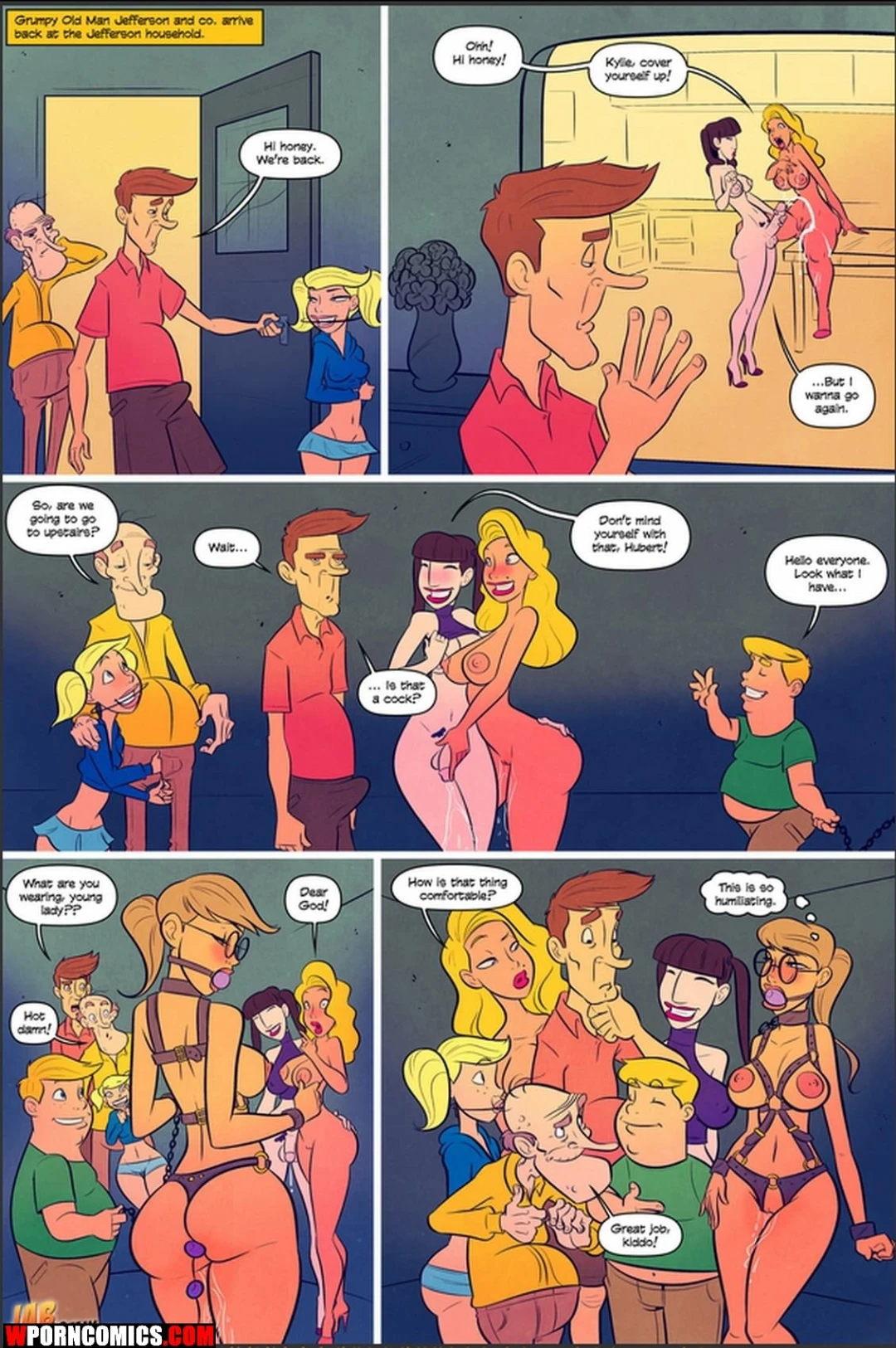 Porn Comic Grumpy Old Man Jefferson Part 5 - 34#
