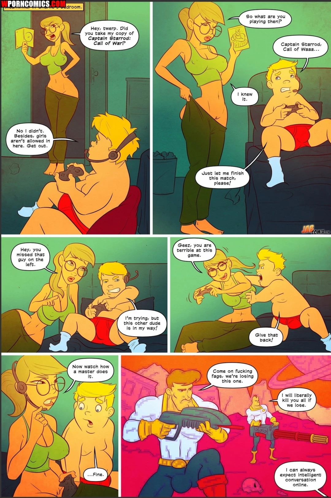 Porn Comic Grumpy Old Man Jefferson Part 5 - 6#