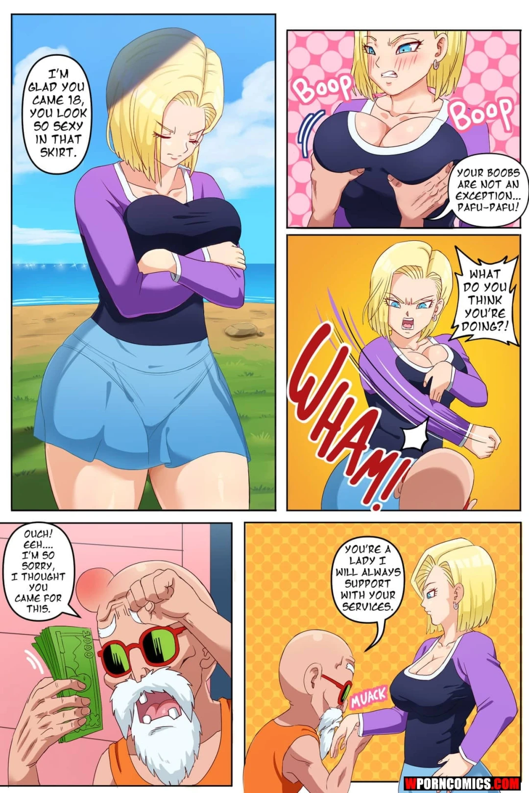 Porn Comic Hentai Comic Android 18 NTR Dragonball Super - 3#
