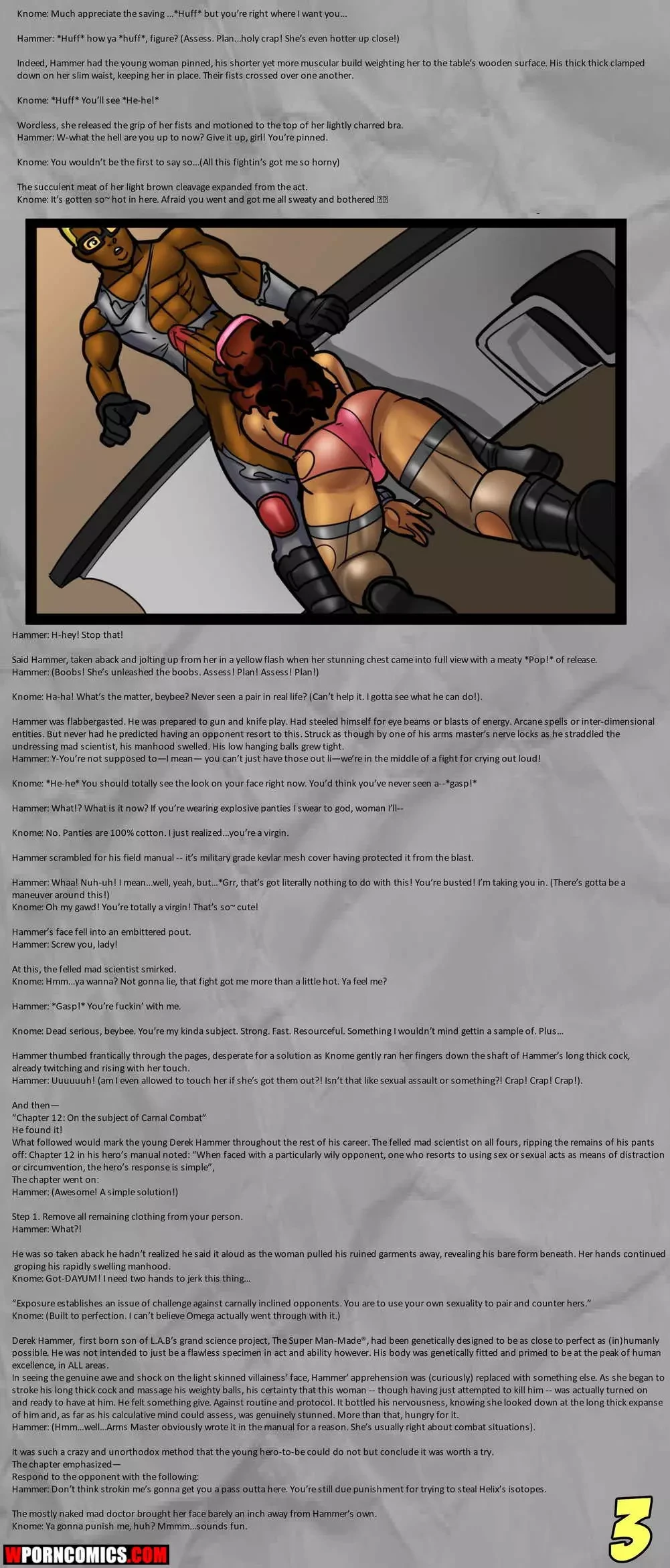 Porn Comic Hero Tales Origins Hammer EX 5 - 11#