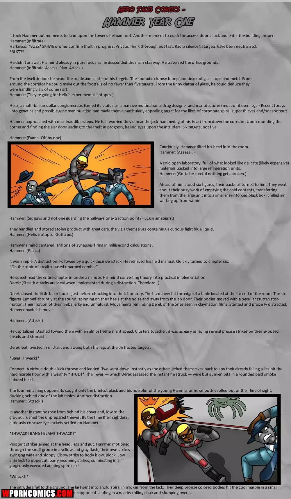 Porn Comic Hero Tales Origins Hammer EX 5 - 4#